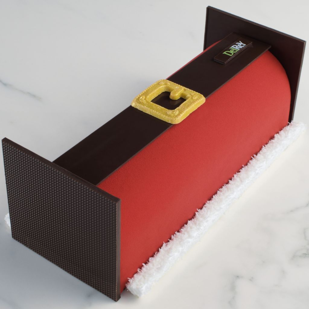 Bûche de Noël mit Himbeer, Mango und Maracuja - Corman Deutschland